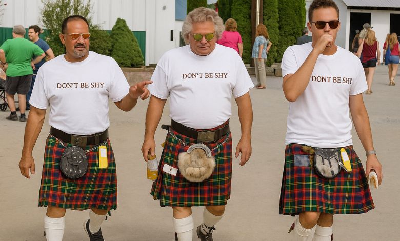 Scottish Dress for Summer Season