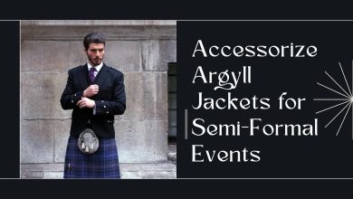 Accessorize Argyll Jackets for Semi-Formal Events