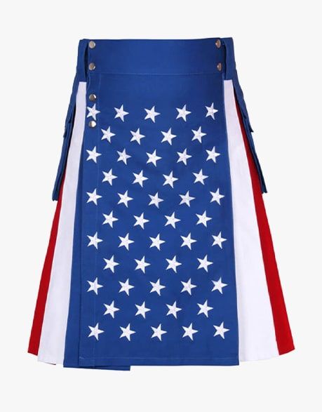 American Flag Hybrid Kilt - U.S Flag Kilt