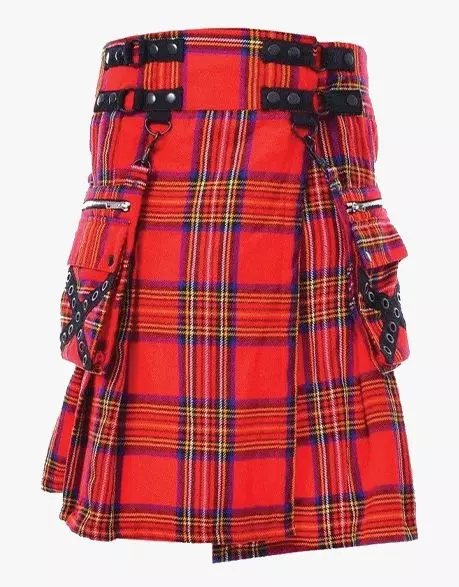Cato Royal Stewart Tartan Utility Kilt