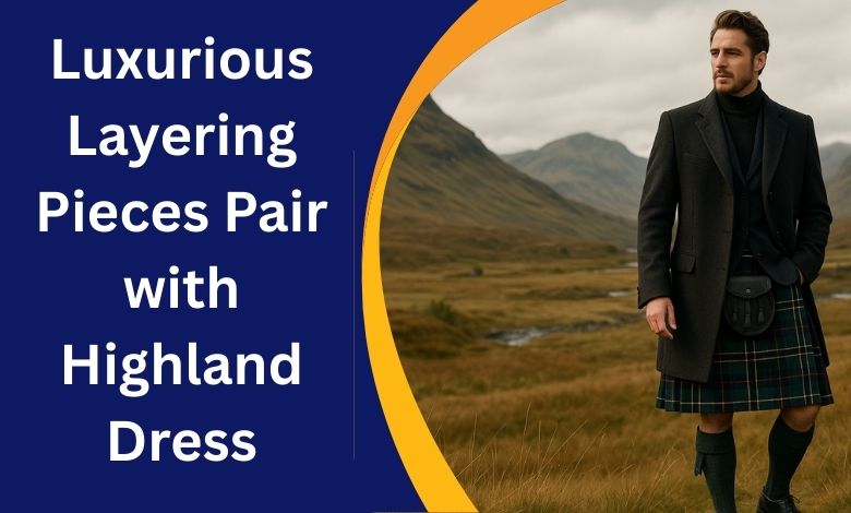 Luxurious Layering Pieces to Pair with Highland Dress