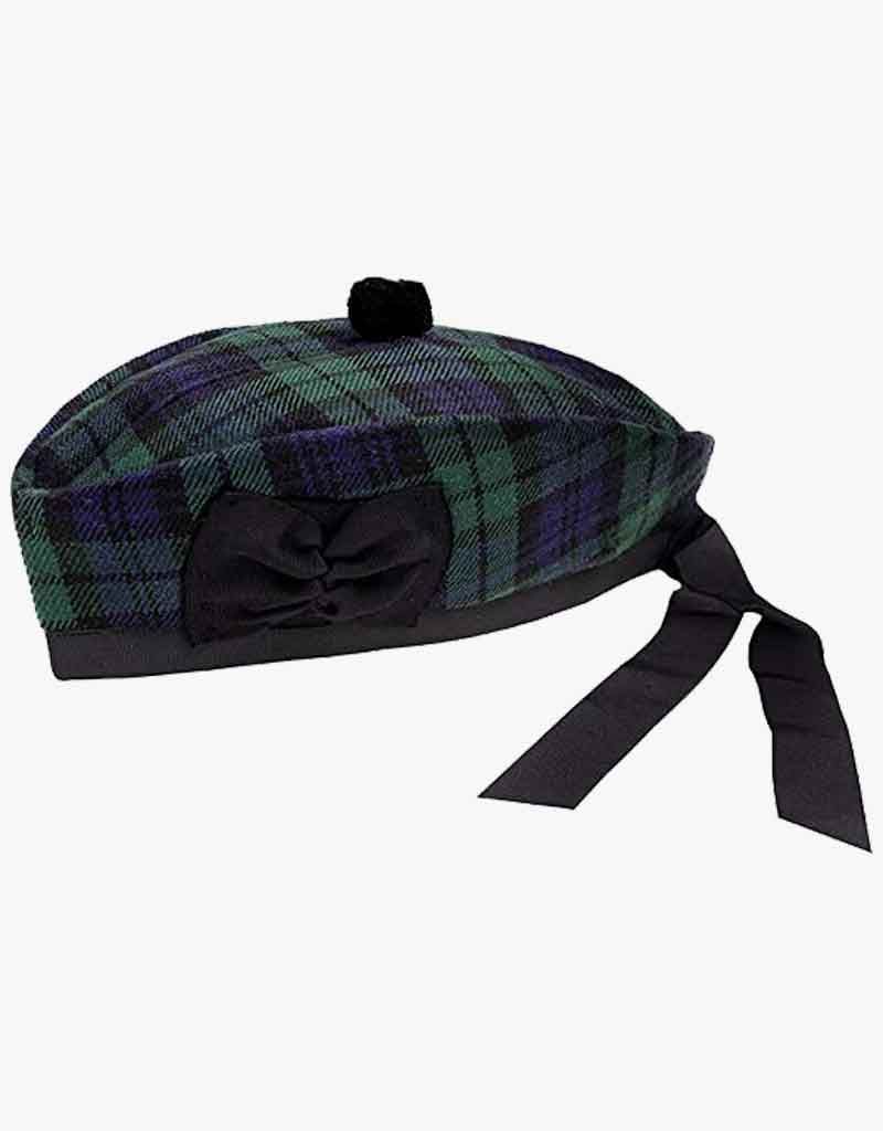 Black Watch Tartan Glengarry Hat