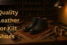 Quality leather for kilt shoes