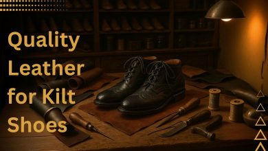 Quality leather for kilt shoes
