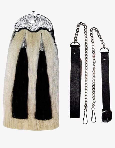 White Horse Hair Sporran