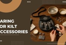 Caring for Kilt Accessories