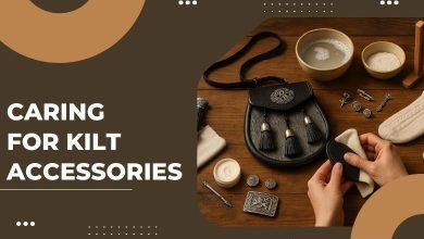Caring for Kilt Accessories