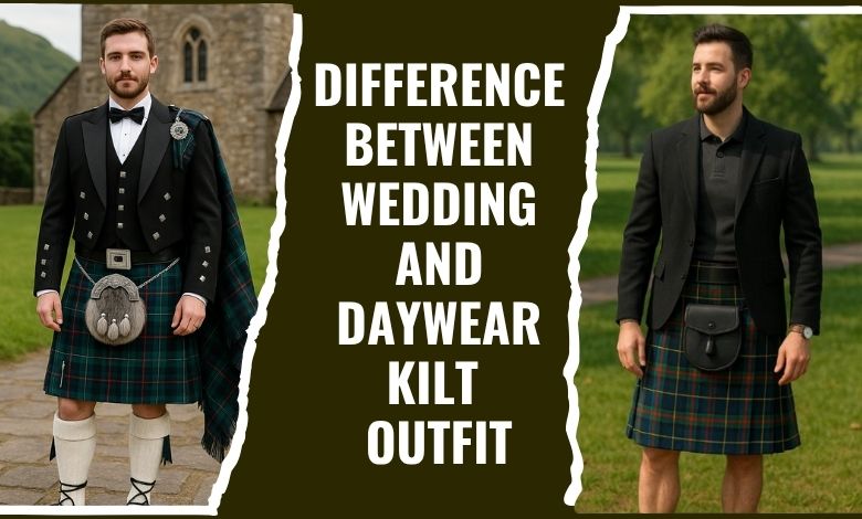 Difference Between Wedding and Daywear Kilt Outfit