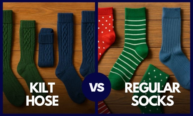 Kilt Hose vs. Regular Socks