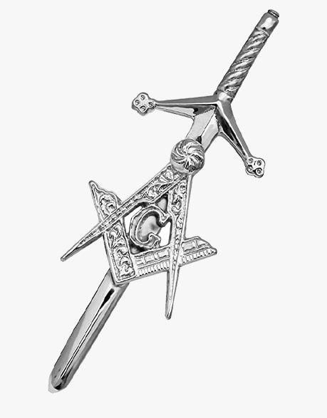 Scottish Highland Masonic Kilt Pin