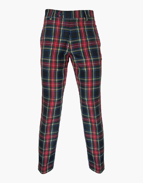 Black Stewart Tartan Trews