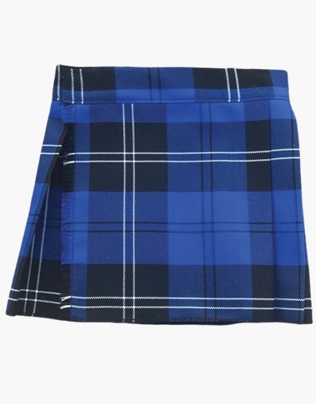 Handmade Kids Ramsay Blue Tartan Kilt