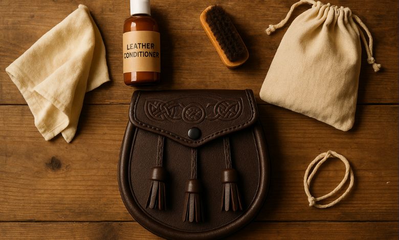 How to Care for Your Leather Sporran