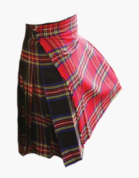 Modern Royal Stewart and Black Stewart Kilt