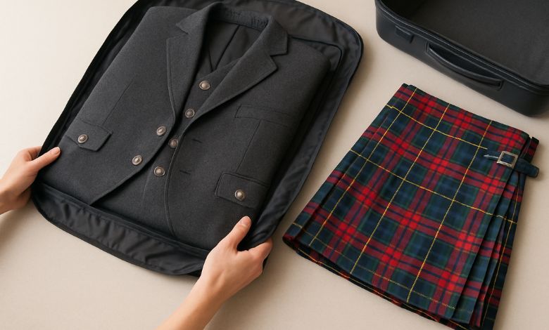Packing and Traveling with Your Kilt Jacket