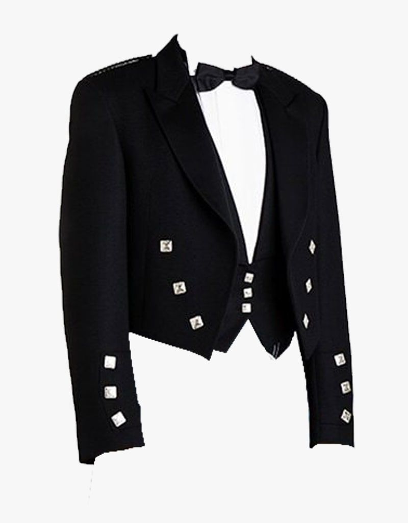 Prince Charlie kilt jacket & Waistcoat