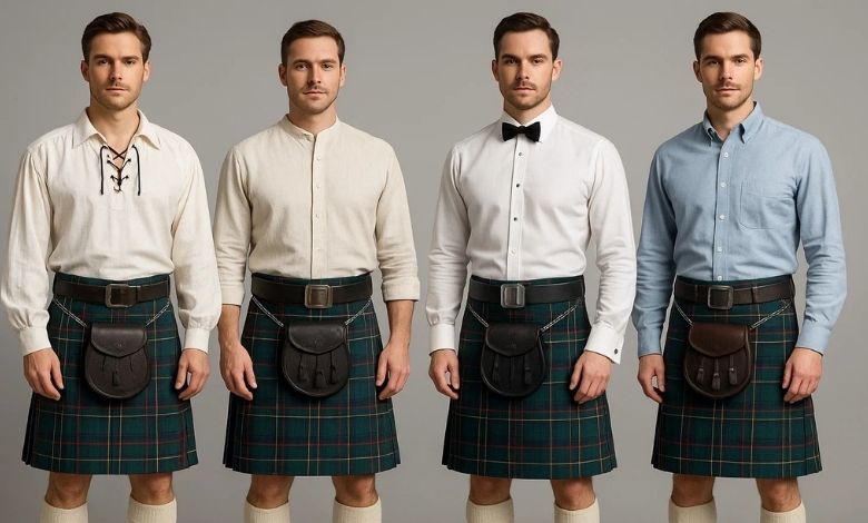 Common Kilt Shirt Types