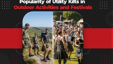 Popularity of Utility Kilts in Outdoor Activities and Festivals