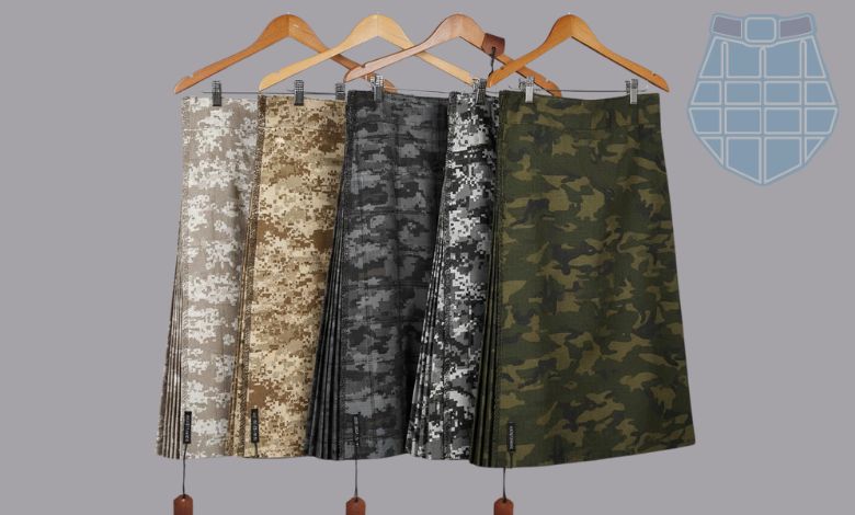 Camo Patterns Used in Kilts