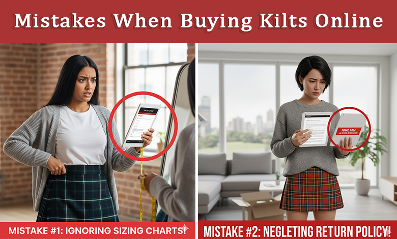 Common Mistakes to Avoid When Buying Kilts Online
