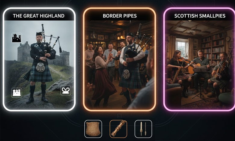 Traits of Different Scottish Bagpipes