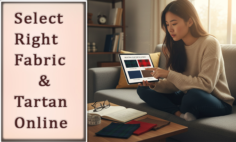 selecting right fabric and tartan online