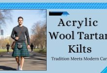 Acrylic Wool Tartan Kilts_ Tradition Meets Modern Care