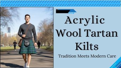 Acrylic Wool Tartan Kilts_ Tradition Meets Modern Care