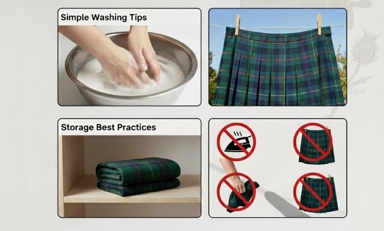 How to Maintain Acrylic Wool Tartan Kilts Properly