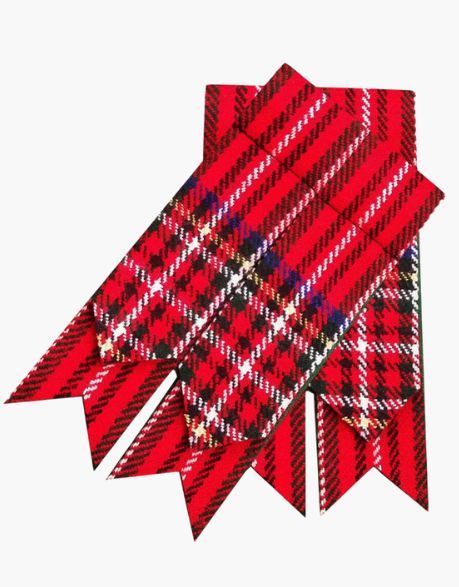 Royal Stewart Kilt Flashes