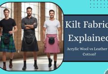Kilt Fabrics Explained: Acrylic Wool vs Leather vs Cotton?
