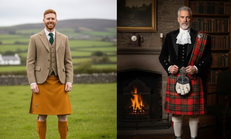 Irish Kilts vs. Scottish Kilts