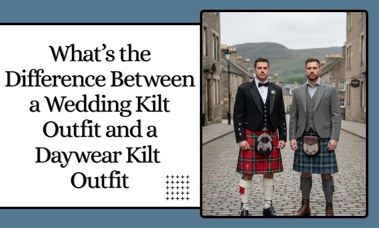 What’s the Difference Between a Wedding Kilt Outfit and a Daywear Kilt Outfit