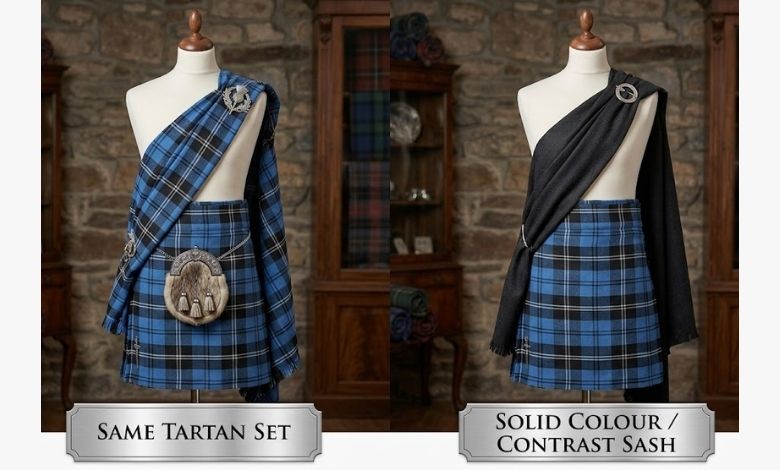 How to Match Your Sash to Your Tartan