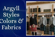 Where can I find Argyll jackets in different materials and colors