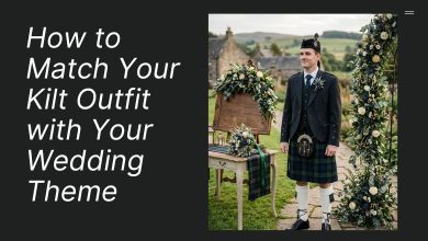 How to Match Your Kilt Outfit with Your Wedding Theme