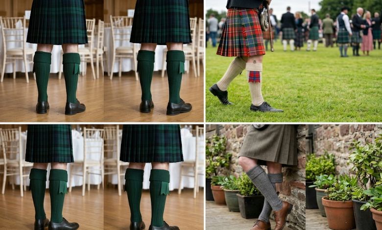 Kilt Hose Flashes for Different Occasions