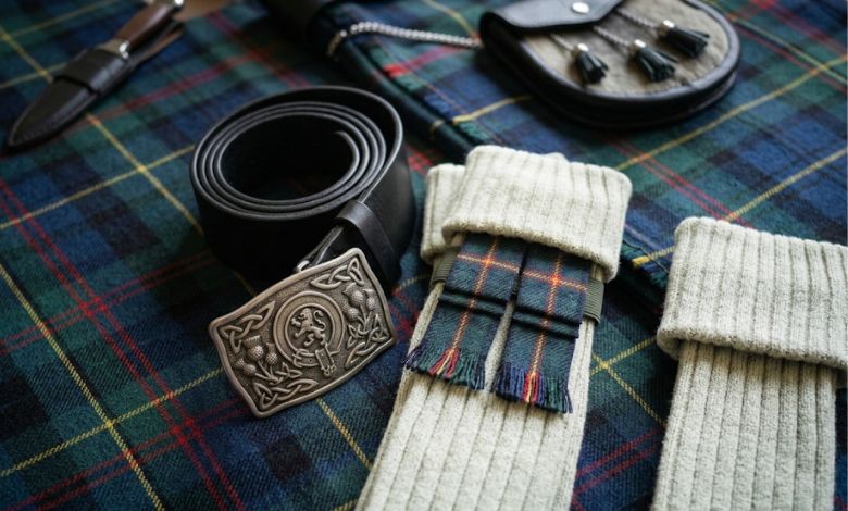 Understanding the Role of Kilt Belt, Buckle, and Flashes