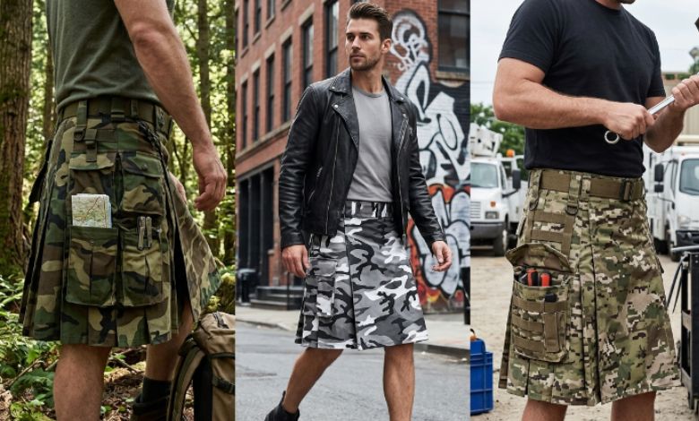 Different Types of Camo Kilts and Their Storage Capacity