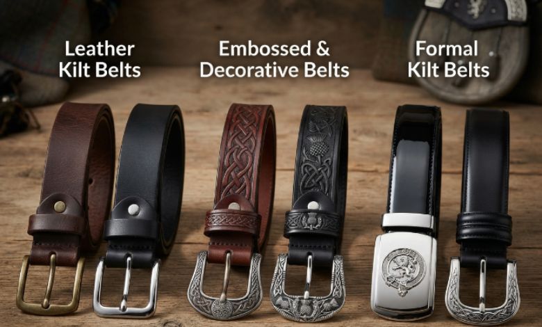 Different Types of Kilt Belts