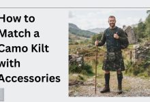 How to Match a Camo Kilt with Accessories