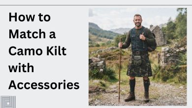 How to Match a Camo Kilt with Accessories