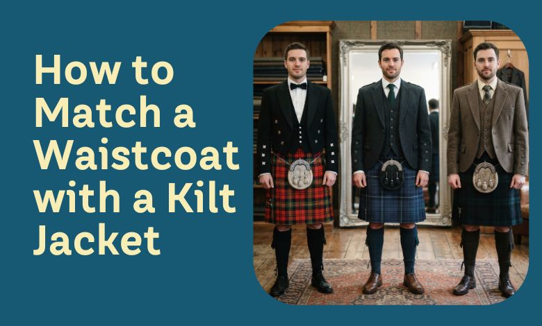 How to Match a Waistcoat with a Kilt Jacket