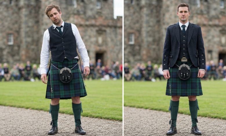 Wearing the Sporran at the Wrong Position