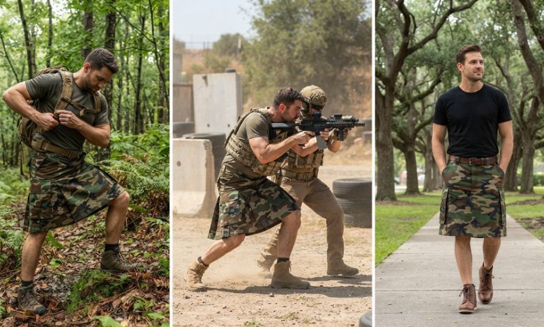 Where Camo Kilts Perform Best